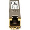 Startech.com Gigabit RJ45 Copper SFP Transceiver Module - HP J8177C Compatible - SFP (Mini-GBIC)-Transceiver-Modul (entspricht: HP J8177C) - Gigabit Ethernet - 1000Base-T - RJ-45 / SFP (mini-GBIC) - bis zu 100 m - für HPE 1810, 1910, 20p 10/100/1000, 2530, 2610, 3500, 5406, 6200, Switch 8212, vl 20 (J8177CST)