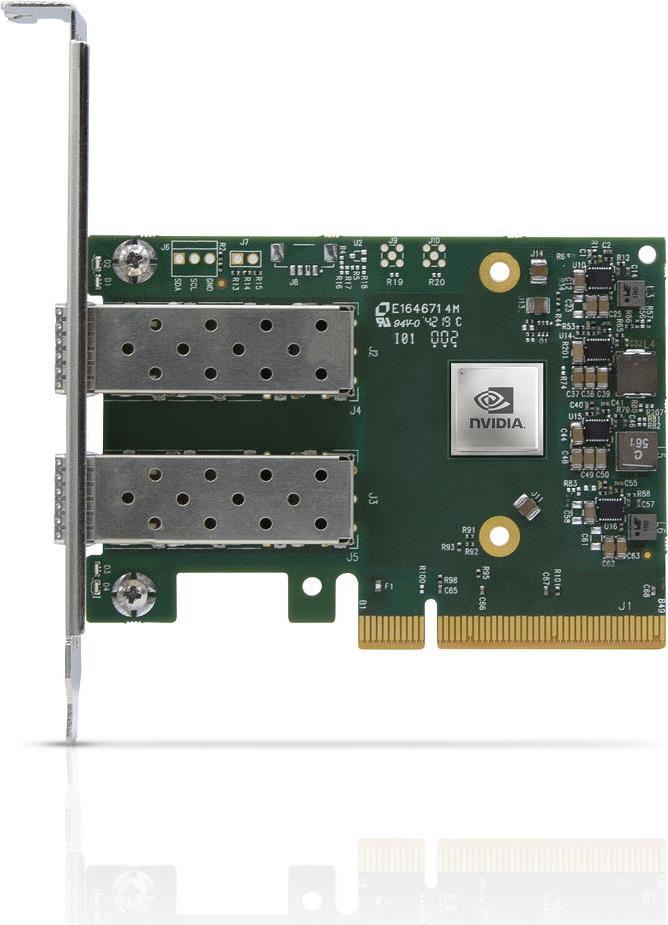 Mellanox Technologies MCX631102AS-ADAT Netzwerkkarte Eingebaut Faser 25000 Mbit/s (MCX631102AS-ADAT)