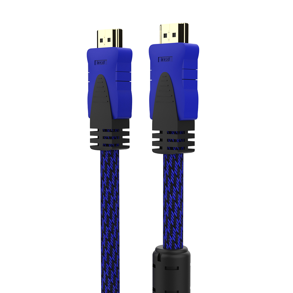 INCA HDMI-Kabel 1.4 4K 10,2 Gbit/s 5 m Schwarz