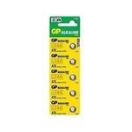 GP Battery Alkaline Knopfzelle 5er Blister V13GA / L1154 (050.76AC5)