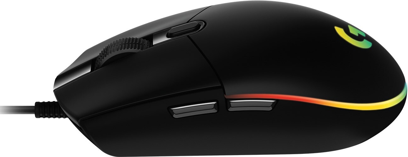 Logitech G Series G102 LIGHTSYNC Gaming-Maus 6 Tasten Schwarz