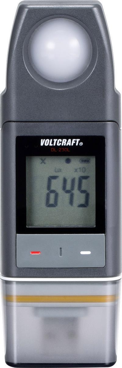 VOLTCRAFT DL-230L Lux-Datenlogger Messgröße Beleuchtungsstärke PDF Funktion (VC-9657635)