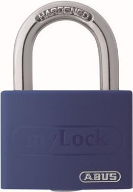 Vorhängeschl myLockT65AL/40 bl (802829)