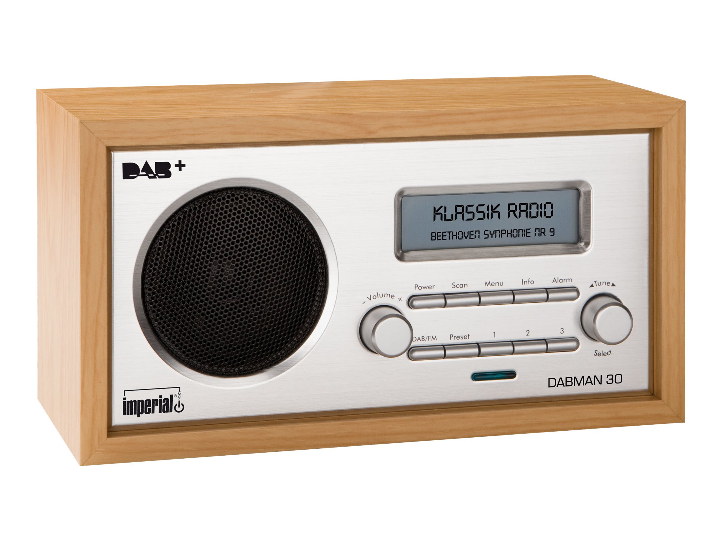 Imperial DABMAN 30 DAB+ Radio 5 W Buchenholz