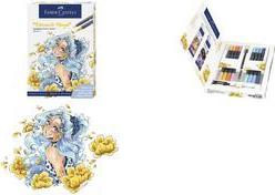FABER-CASTELL Sketch Marker GOLDFABER, Set Romantic Manga 1 alkoholbasierter Marker mit zwei Spitzen, Tinte trocknet - 1 Stück (164701)