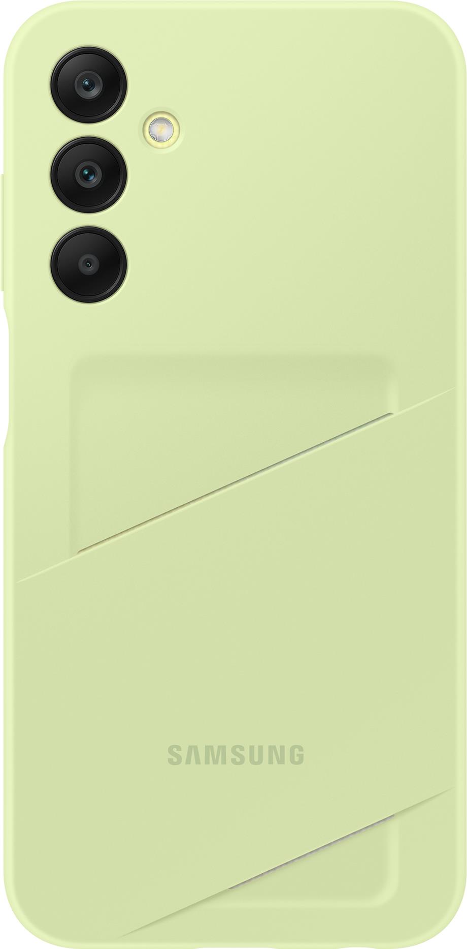 Samsung Card Slot Case für Galaxy A25 5G Lime > Produkttyp- Cover- ear-Kategorie ElektroG: irrelevant (EF-OA256TMEGWW) (EF-OA256TMEGWW)