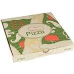 100 PAPSTAR Pizzakartons pure (15193)