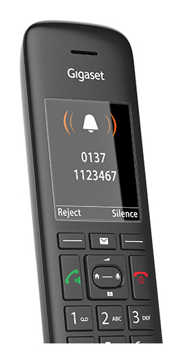 Gigaset C570HX Schnurloses Erweiterungshandgerät Schwarz