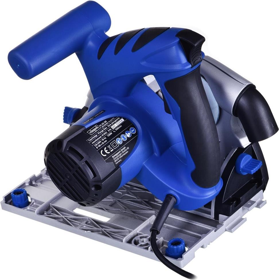 Scheppach PL55 Tauchsäge 1200 W mit 2x700 mm Führungsschiene