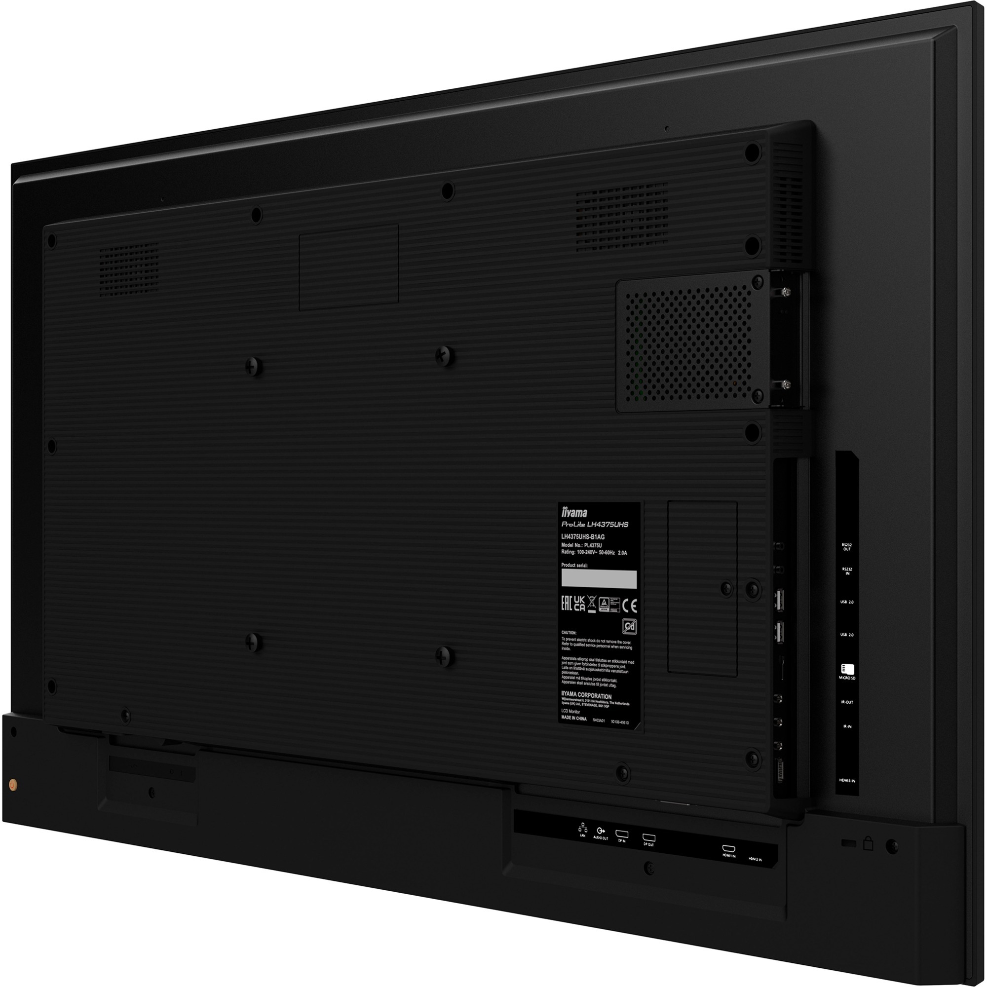 iiyama LH4375UHS-B1AG Signage-Display 108 cm 42.5
