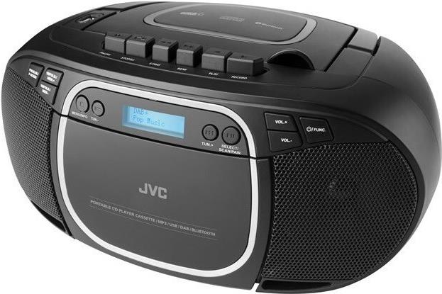 JVC RC-E561B-DAB CD-Player Tragbarer CD-Player Schwarz (RC-E561B-DAB)