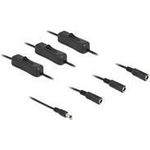 Delock Stromkabel Gleichstromstecker 5,5 x 2,1 mm (M) bis Gleichstromstecker 5,5 x 2,1 mm (W) 2 A (86795)