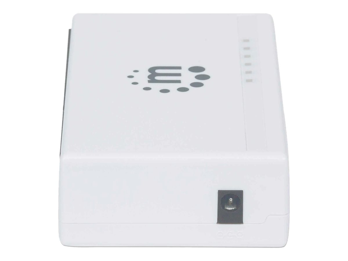 Manhattan 5-Port Fast Ethernet Switch 5 x 10/100 Weiß