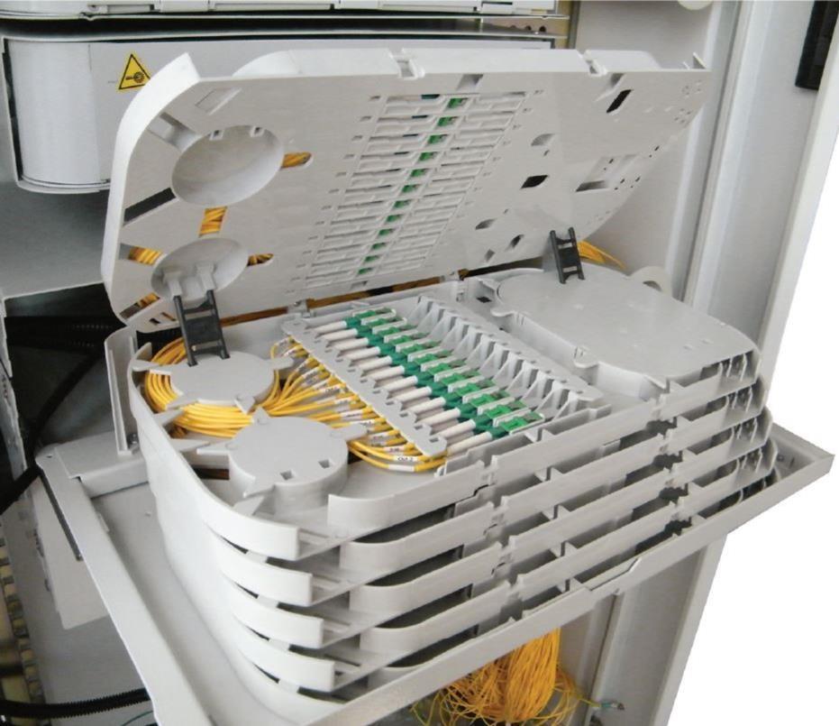 Lightwin High Quality 48,30cm (19")  LWL Spleissboxen für Zentrale / ODF Spleißboxen (ODF STD-3 SCAPC)