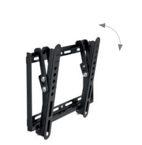 HAGOR BL Tilt 200 Wandhalterung neigbar 32–42" VESA 200x200 mm max. 30 kg Schwarz
