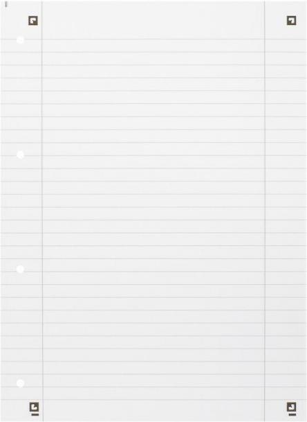 Oxford Collegeblock A4+ liniert 80 Blatt 90 g/m² Orange