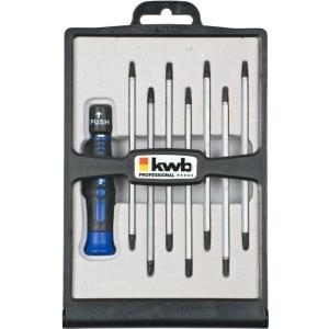 kwb 146600 Multi-Bit-Schraubendreher Präzisions-Schraubendreher Handschraubendreher & Set (146600)