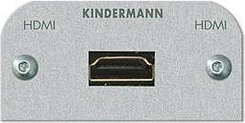 Kindermann 7441-561 HDMI-Buchse 19pin 54x54mm Kabelpeitsche (7441000561) (B-Ware)