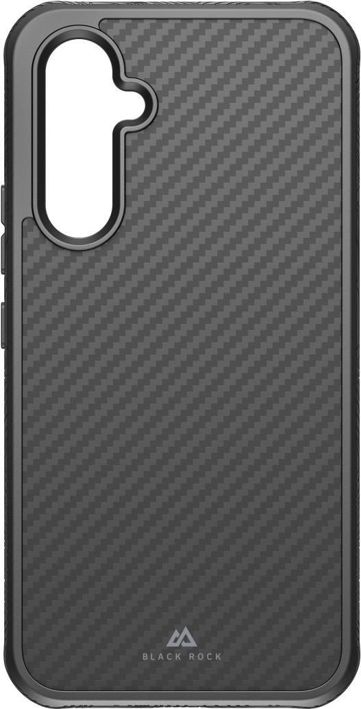 Black Rock Cover Robust Carbon für Samsung Galaxy A54 5G, Schwarz (00220517)