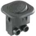 Bachmann 924.133 Elektroschalter Rocker switch 1P Schwarz (924.133)