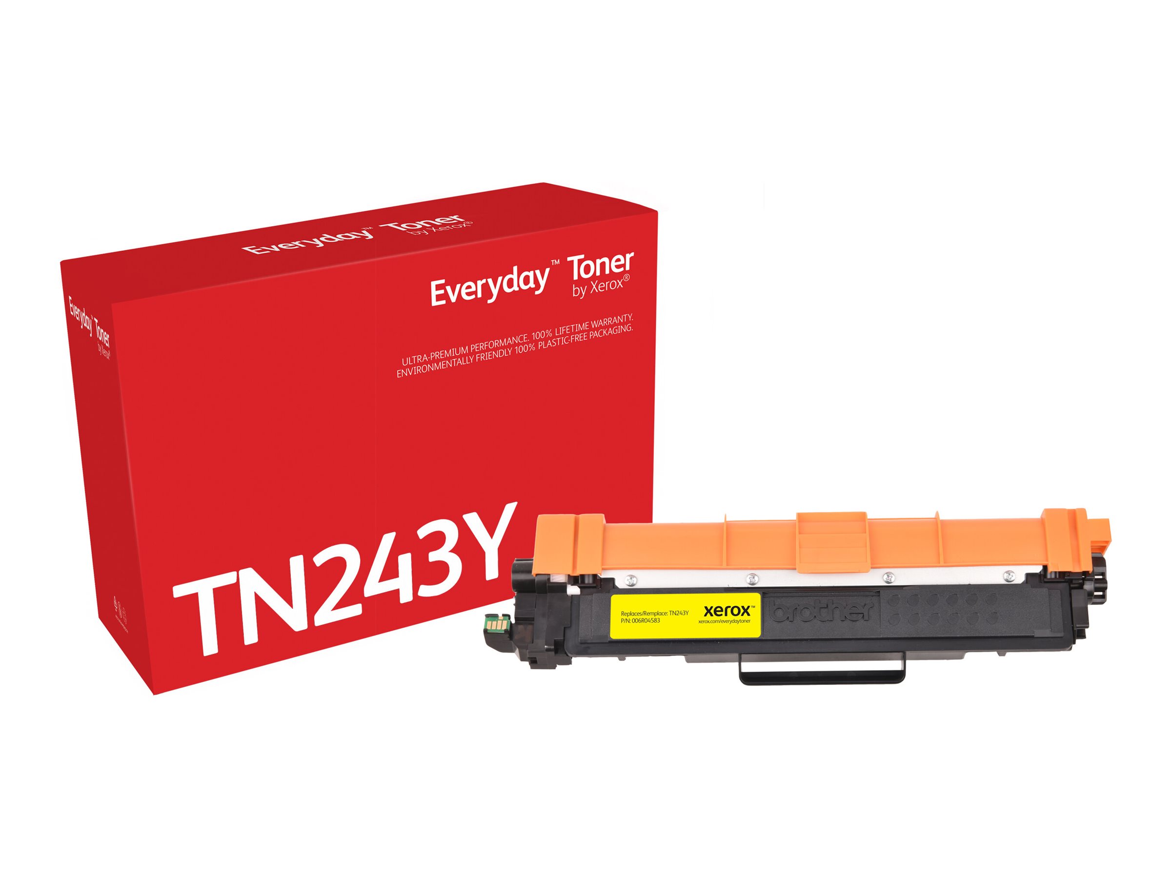 Xerox Everyday Tonerpatrone kompatibel mit Brother TN-243Y 1000 Seiten Gelb