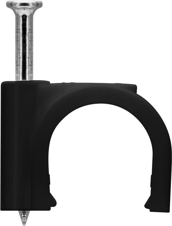 Goobay Kabelschelle 12 mm, schwarz (64684)