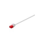 Wentronic Goobay CAT 6 Slim-Patchkabel, U/UTP, Grau, 1 m - Kupfermaterial (93752)