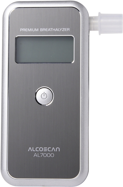 ACE Alkoholtester AL7000 Silber Messbereich Alkohol (max.)=4 ‰ auswechselbarer Sensor, inkl. Display (107045)