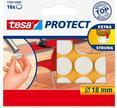 tesa Protect Filzgleiter, braun, Durchmesser: 18 mm selbstklebend, zum Schutz empfindlicher Untergründe (57892-00001-00)