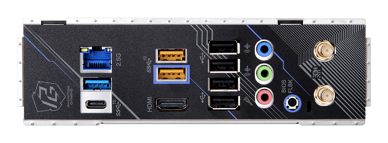 ASRock Phantom Gaming B650I Lightning WiFi Mainboard Mini-ITX Socket AM5 AMD B650 DDR5 Schwarz