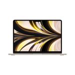 Apple MacBook Air - M2 - M2 8-core GPU - 8 GB RAM - 256 GB SSD - 34.5 cm (13.6") IPS 2560 x 1664 (WQXGA) - Wi-Fi 6 - Starlight - kbd: Deutsch