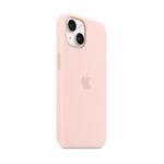 APPLE iPhone 14 Silicone Case with MagSafe - Chalk Pink (MPRX3ZM/A)
