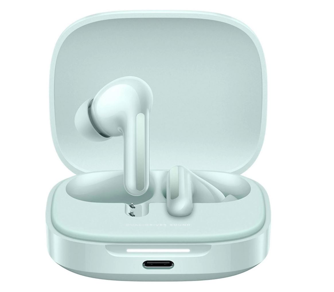 Xiaomi Redmi Buds 6 True Wireless In-Ear Kopfhörer, Bluetooth 5.4, ANC, Coral Green