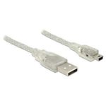 Delock USB-Kabel Mini-USB, Typ B (M) zu USB (M) (83904)