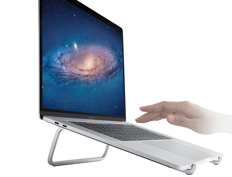 Rain Design mBar Notebook-Ständer Aluminium Silber