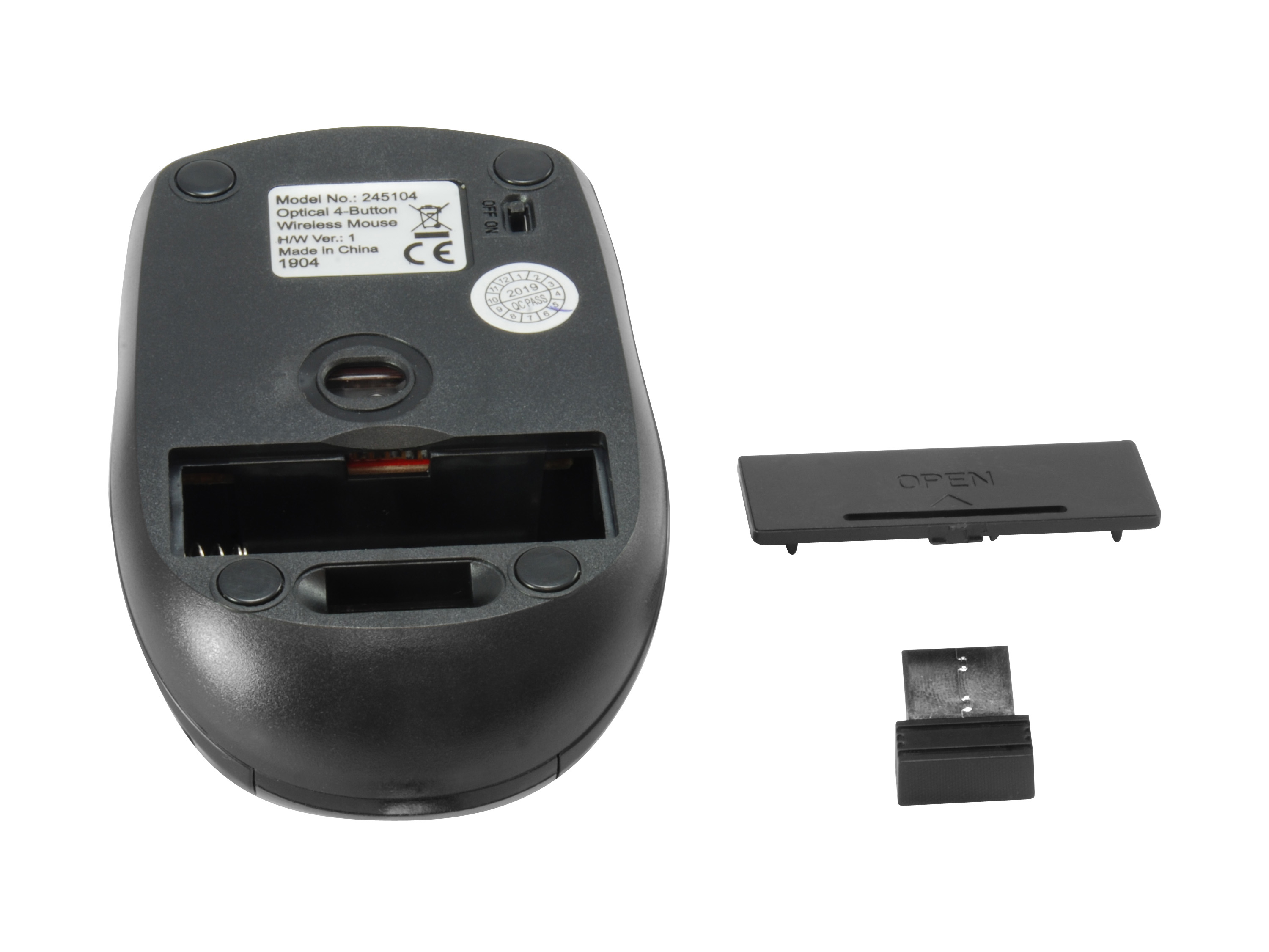 equip Travel Maus 2.4 GHz Schwarz