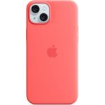 APPLE iPhone 15 Plus Silicone Case with MagSafe - Guava (MT163ZM/A)
