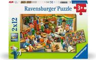 Ravensburger Kinderpuzzle 2x12 Teile - Weihnachtswerk 12004047 1 St. (12004047)