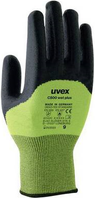 Uvex Handschutz Strick-HS, C500 wet plus, Gr. 08 (6049608)