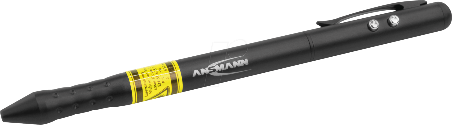 Ansmann 1600-0269 Laserpointer 650 nm Schwarz (1600-0269)