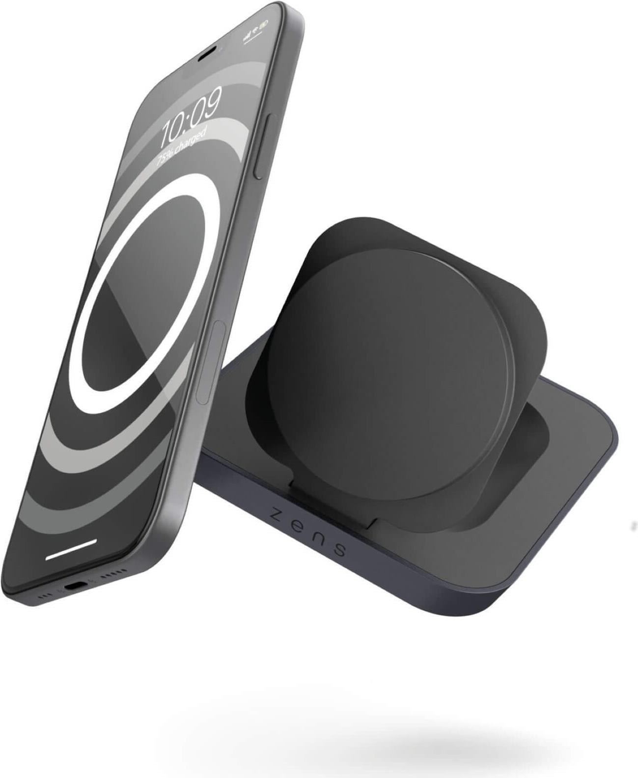 ZENS ZESC16B/00 Ladegerät für Mobilgeräte Kopfhörer - Smartphone Schwarz AC Kabelloses Aufladen Schnellladung Drinnen (ZESC16B/00)
