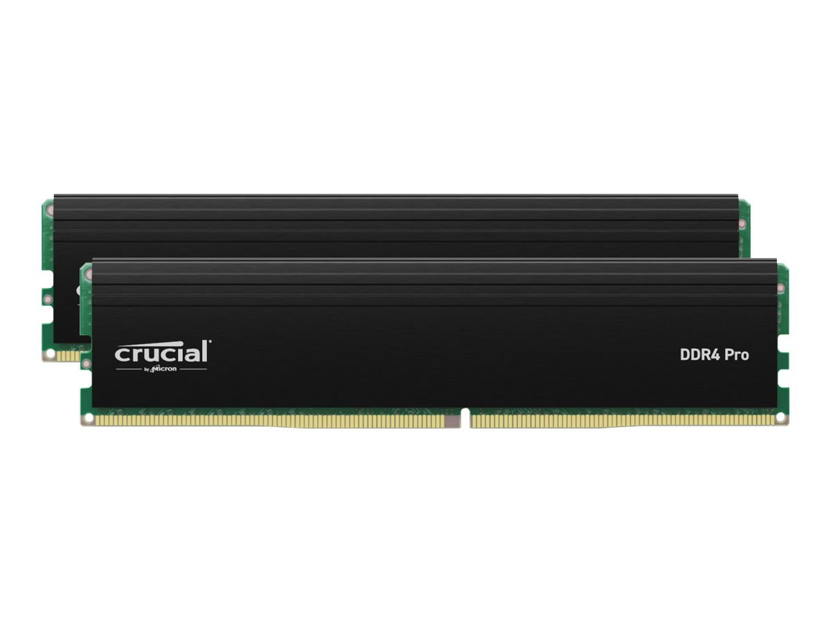 Crucial Pro CP2K32G4DFRA32A 64 GB Kit (2 x 32 GB) DDR4-3200 CL22 Schwarz