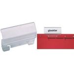 LEITZ Vollsichtreiter, PP (B)60 x (H)33 mm, transparent (6116-00-00)