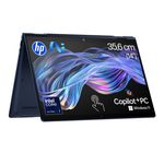 HP EliteBook X Flip G1i KI Laptop Intel Core Ultra 7 258V Hybrid (2-in-1) 35,6 cm (14") Touchscreen WUXGA 32 GB LPDDR5x-SDRAM 1 TB SSD Windows 11 Pro Copilot+ PC Blau  (B69BNET#ABD)