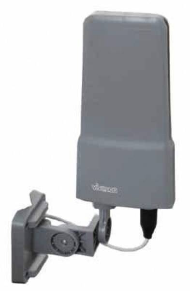 Vivanco VVANOUT42DBG Außenantenne DAB/DAB+ DVB-T/DVB-T2 42 dB Grau