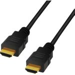 LogiLink CH0077 HDMI-Kabel 1 m HDMI Typ A (Standard) Schwarz (CH0077)