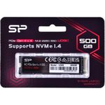 SILICON POWER M.2 2280 PCIe 500GB SSD UD90 Gen4x4 NVMe 4500/1950 MB/s (SP500GBP44UD9005)