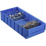 Allit Lagersichtbox ProfiPlus ShelfBox 400B Blau Blau (L x B x H) 185 x 400 x 81 mm (456550)