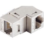 SHVP BS08-10004 - Keystone RJ45 Buchse> Cat.6A 90° (BS08-10004)