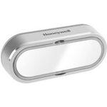 Honeywell Zubehör Funk Taster mit vollflächigem Namensschild LED-Anzeige grau Klingeltaster mit vollflächigem, wechselbarem Namensschild (DCP911G)